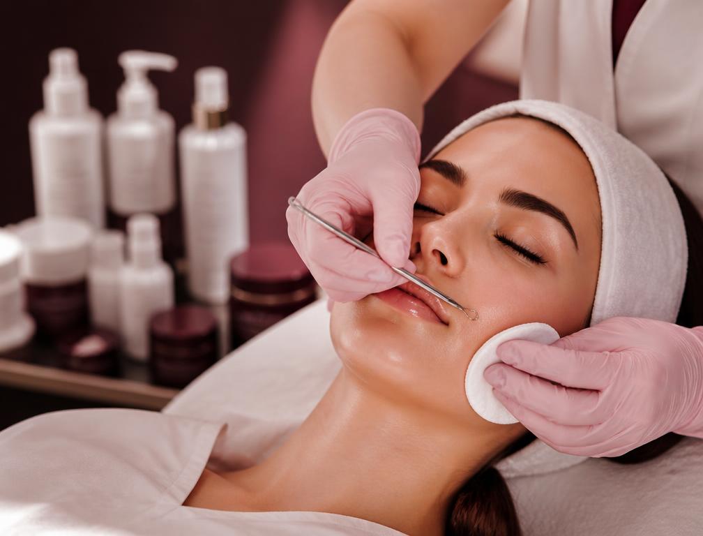 Limpeza de pele profissional com a linha Dermo Estetic